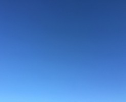青い空