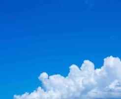 青い空