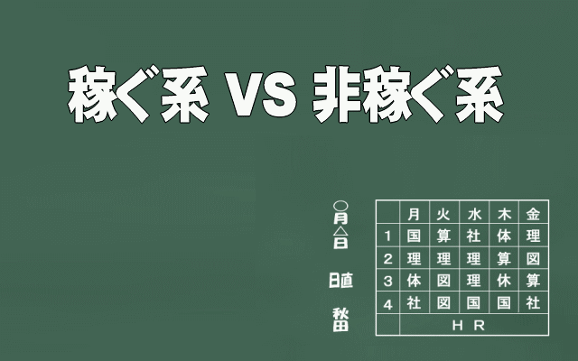 アフィリエイトテーマ・稼ぐ系非稼ぐ系イメージ画像