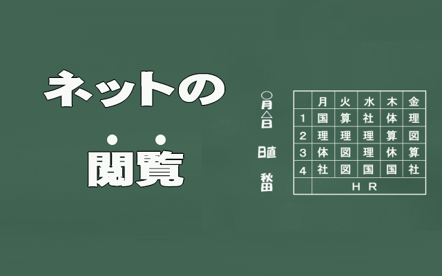 ネットの閲覧イメージ画像