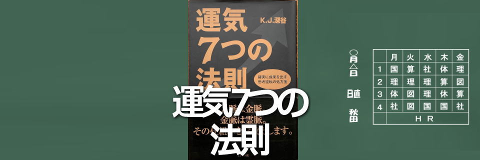 運気7つの法則TOPイメージ画像