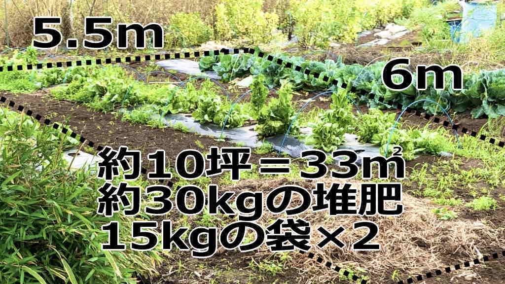 家庭菜園・ガーデニング肥料の量イメージ画像